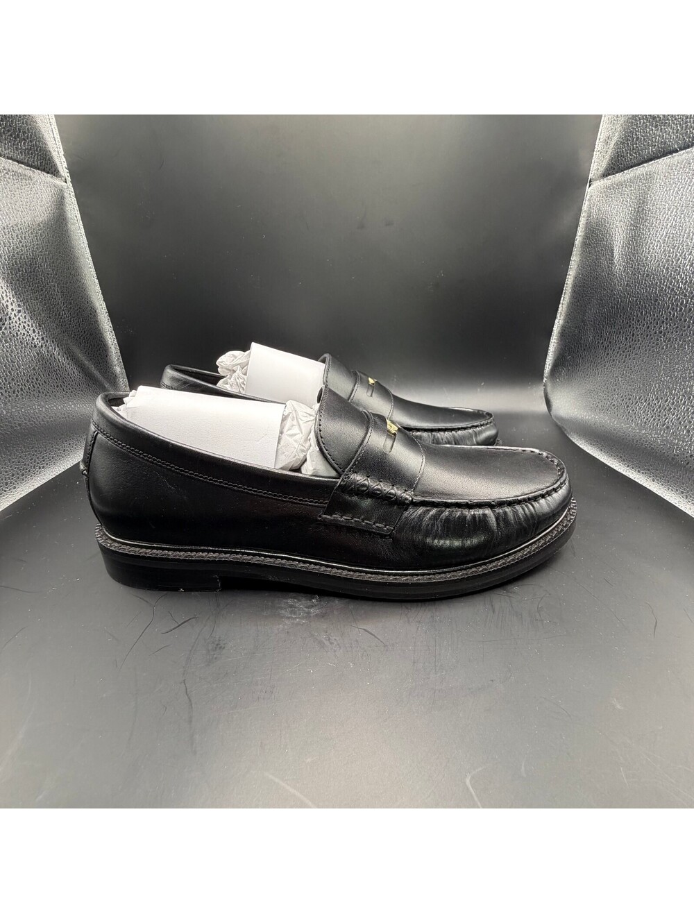 Cole Haan Pinch Penny Loafer Worn 1x Mens 7.5 Black Shoes